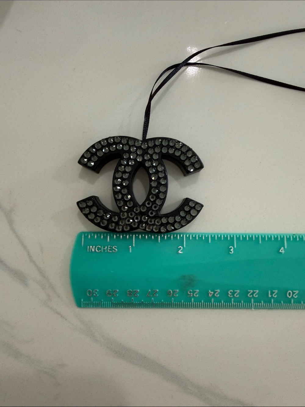 CHANEL Black and White Logo Ornament Collection - Picture 11 of 16